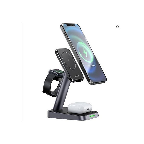 Carregador Wireless Multifuncional Acefast W68 E3 - 35W com 3 Saídas