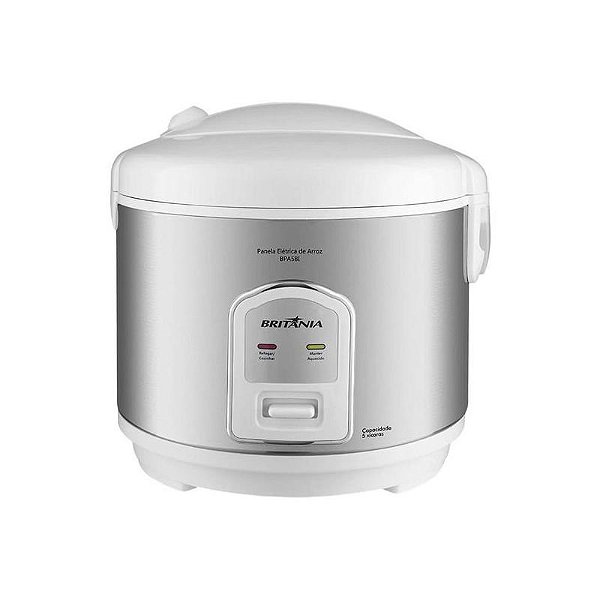 Panela de Arroz Britânia BPA5BI Elétrica 220V - Prata com Tecnologia Avançada