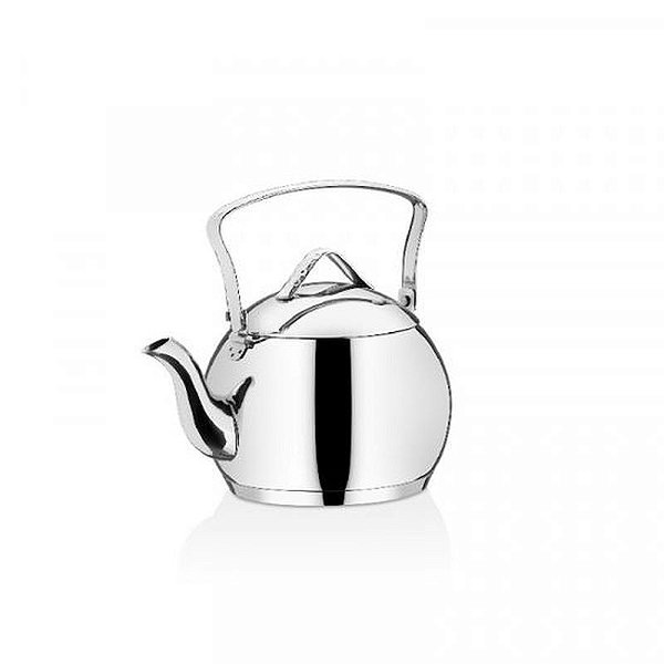 Korkmaz Pava Inox Tombik 1,0L - Panela de Aço Inoxidável para Cozinha Moderna