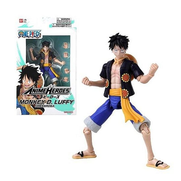 Bandai One Piece - Figura Colecionável Monkey D. Luffy Dressrosa