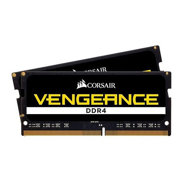 Memória RAM Corsair Vengeance 8GB (2x4GB) DDR4 2666MHz para Notebook - CMSX8GX4M2A2666C18