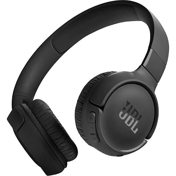 Fones de Ouvido Bluetooth JBL Tune 520BT - Preto com Conectividade Sem Fio