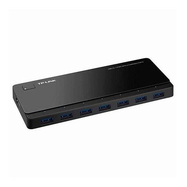 Hub USB TP-Link UH720 - 7 Portas 3.0 com 2 Portas 2.4A - Preto