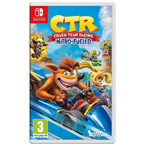 Jogo De Corrida Ctr Crash Team Racing Nitro Fueled - Nintendo Switch