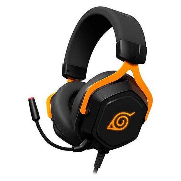 Headset Gamer Naruto Leaf Ninja HX-200 USB - Preto