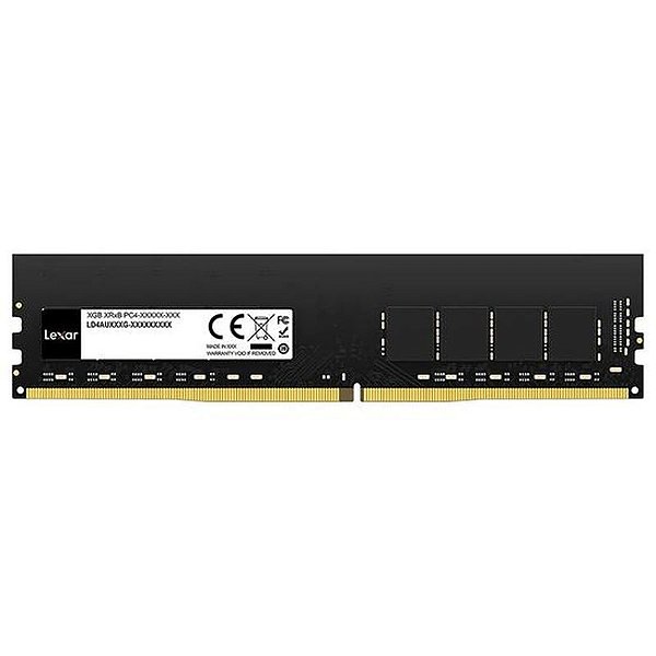 Memória RAM Lexar DDR4 16GB 3200MHz - Preta (LD4AU016G-B3200GSST)