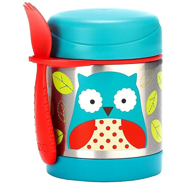 Pote Térmico para Alimentos Skip Hop - 325mL - Estampa Coruja