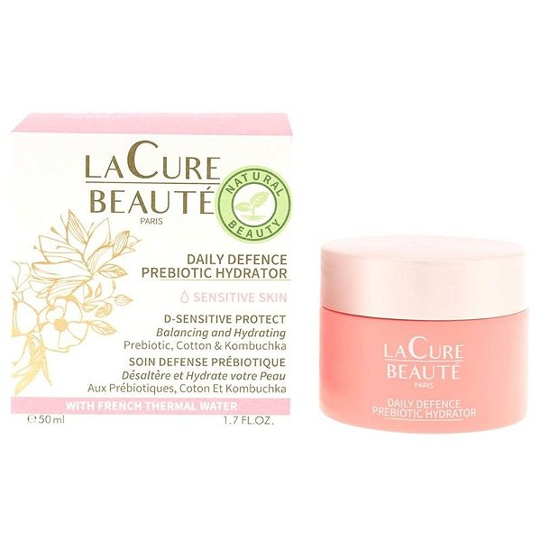 Hidratante Facial Pele Sensível Prebiótico La Cure Beauté 50ml