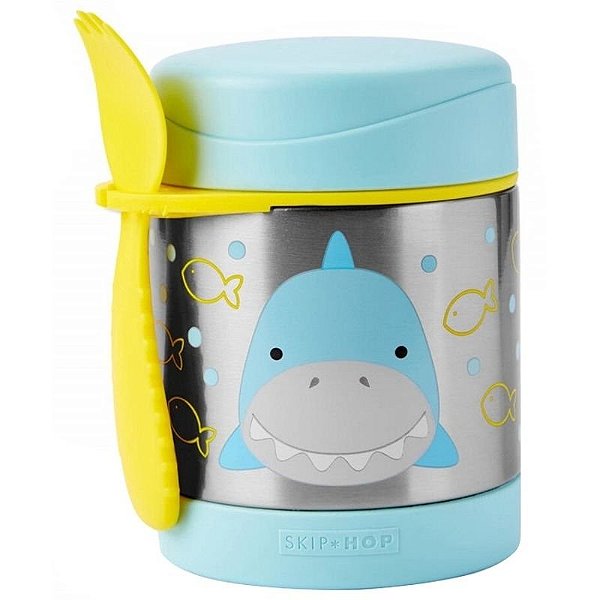 Pote Térmico Para Alimentos Skip Hop 325Ml - Modelo Tubarão