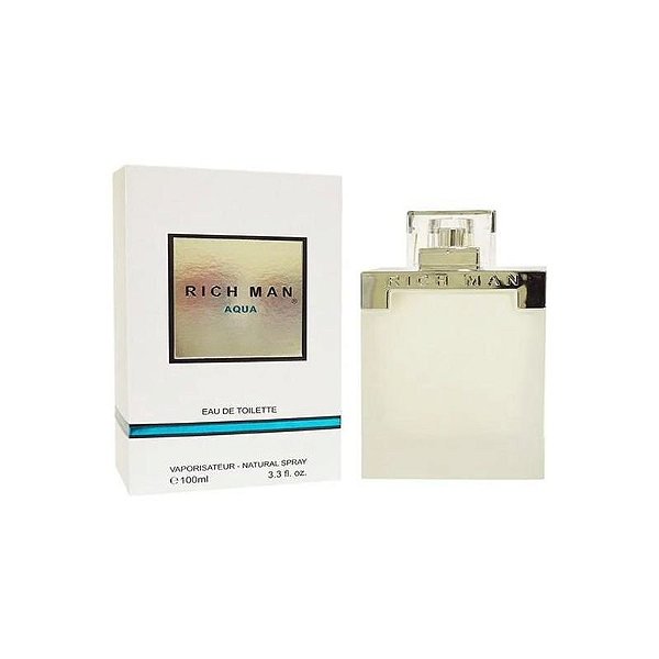 Perfume Masculino Cyrus Rich Man Aqua Edt 100ml