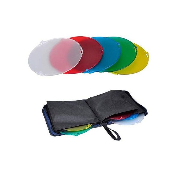 Difusor de Luz LED Multicolorido Nicefoto SN 518