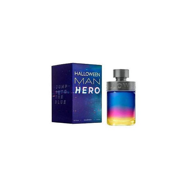 Perfume Halloween Man Hero Edt 125Ml - Fragrância Masculina Com Notas Intensas E Sofisticadas
