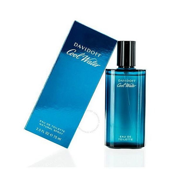 Perfume Masculino Davidoff Cool Water 75ml EDT - Ref. 3414202000565