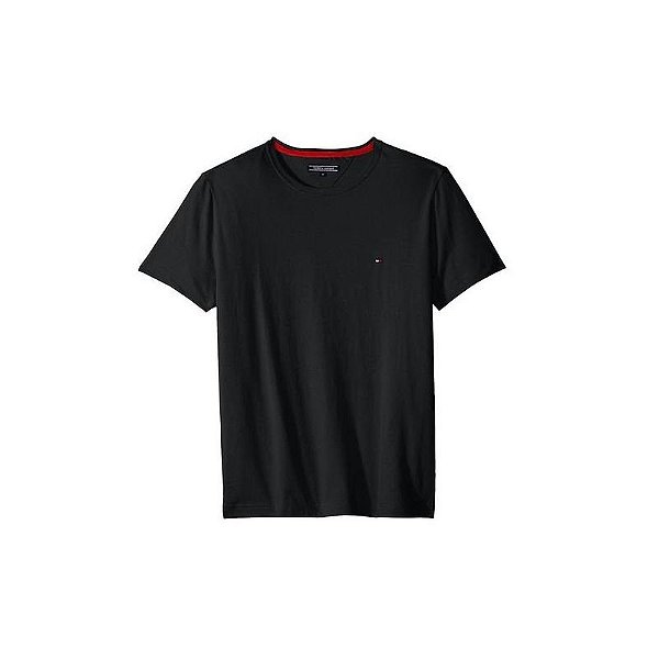 Camiseta Perfume Tommy Hilfiger Masculino Mw0Mw03668 032 Áudio M Preto