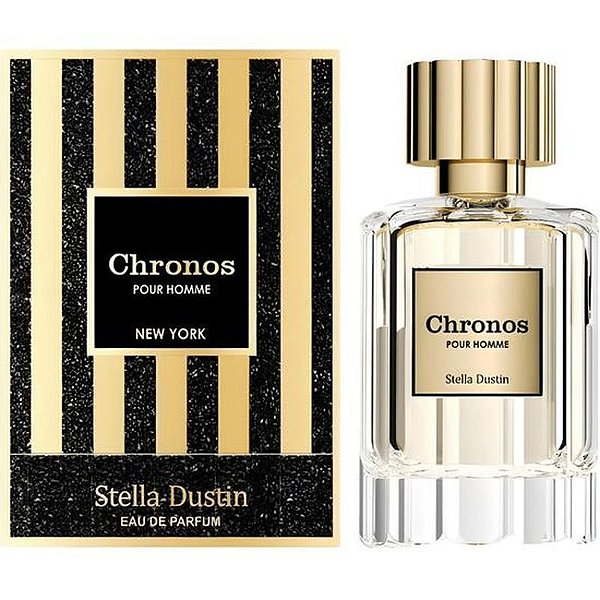 Perfume Masculino Stella Dustin Chronos Edp 100ML - Elegância e Sofisticação