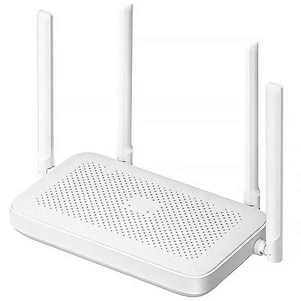 Roteador Xiaomi AX1500 RD12 Dual Band 300/1201 Mbps - Branco ideal para alta performance.