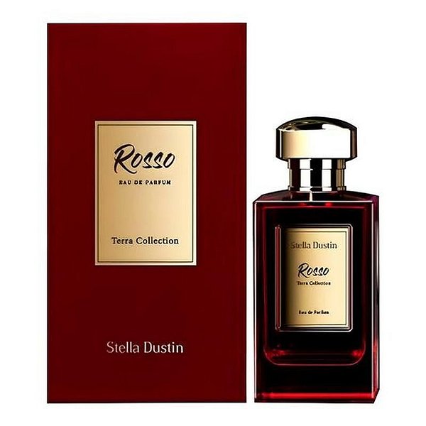 Perfume Terra Rosso Masculino Stella Dustin 100ML - Eau de Parfum Elegante