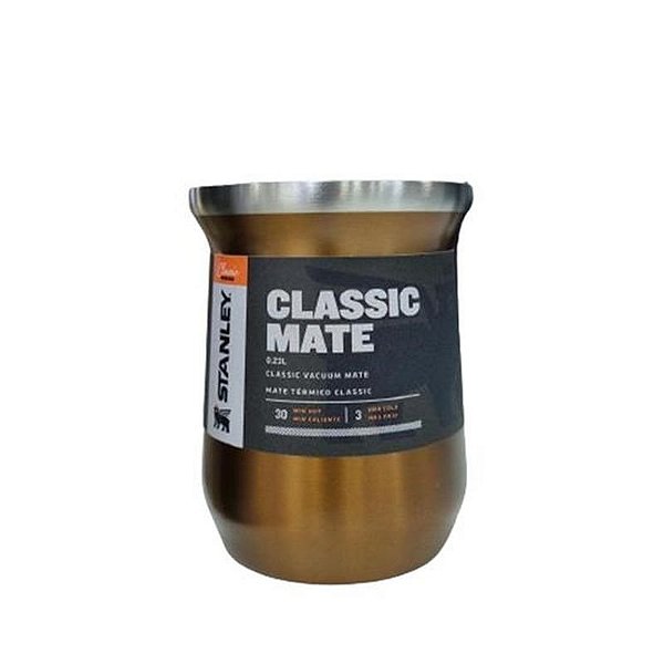 Cuia de Mate Stanley Clássica 236ML - Bronze Elegante e Durável