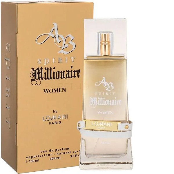Perfume Feminino Lomani Spirit Millionaire Edp 100Ml - Elegância E Sofisticação