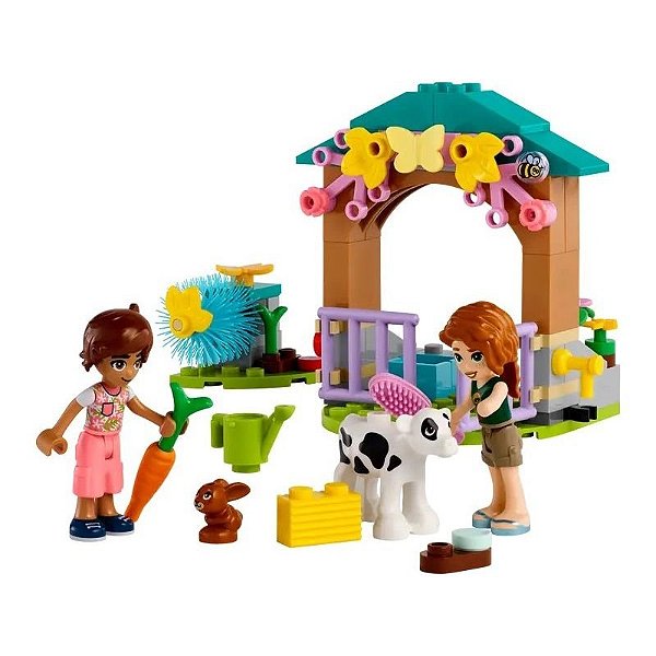 Casa de Bezerro Amiga - Conjunto LEGO Friends 42607 (79 Peças)
