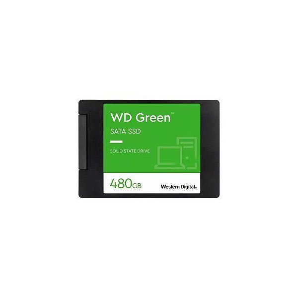 SSD SATA III 480GB 2.5 WD Green WDS480G3G0A - Armazenamento Rápido e Confiável