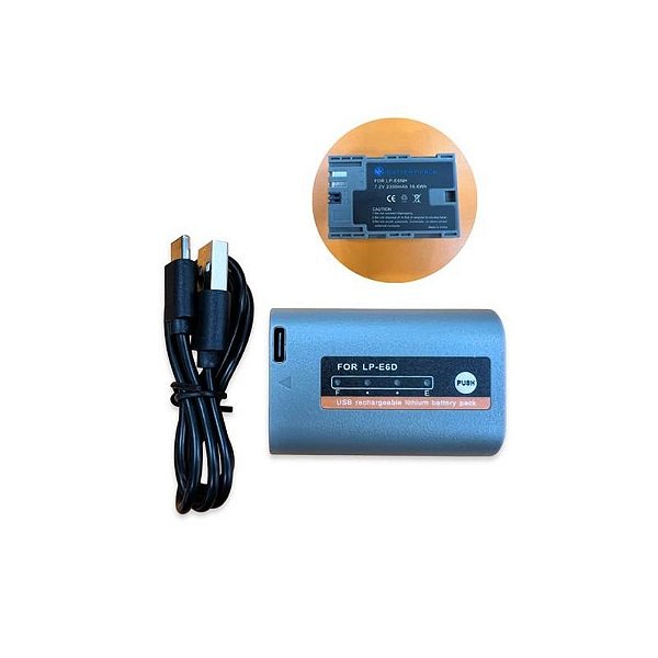 Bateria Profissional para Câmeras Canon LP-E6NH - Alta Performance e Durabilidade