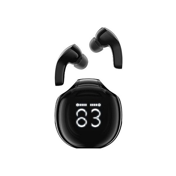 Fone Sem Fio Acefast T9 - Preto Obsidiana