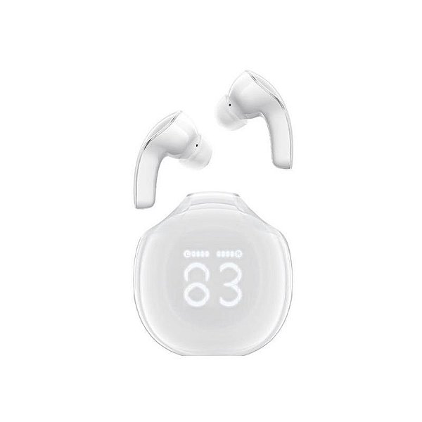 Fone de Ouvido Bluetooth Acefast T9 - Branco Cerâmico