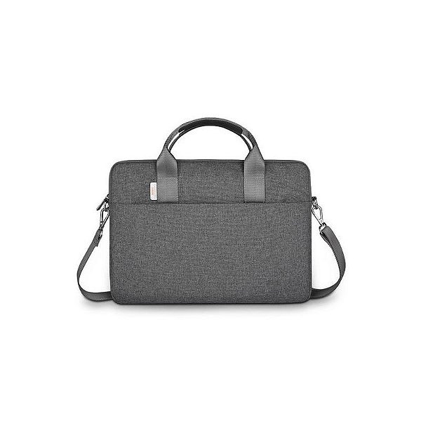 Bolsa Minimalista Wiwu para Laptop 14 - Preta ou Cinza, Estilo Elegante e Funcional