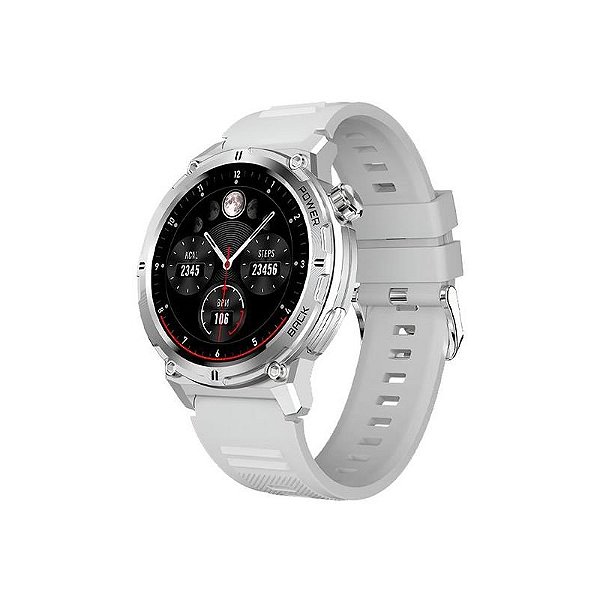 Smartwatch FTX R20-Svbe - Prata e Bege Elegante com Funções Avançadas