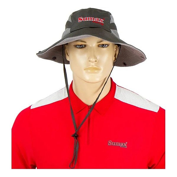 Chapéu Sumax com Proteção UV SB-2303G Cinza
