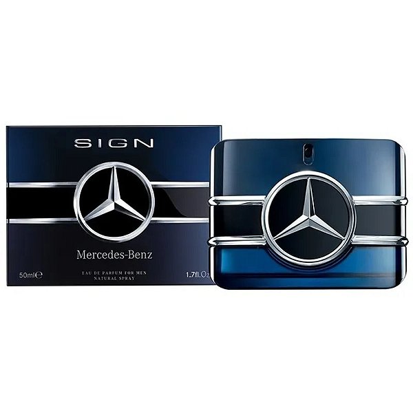 Perfume Mercedes-Benz Sign Edp 50Ml - Fragrância Masculina De Elegância E Distinção