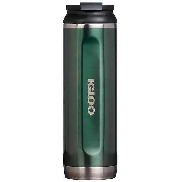 Garrafa Térmica Igloo Tumbler Verde Abeto 591mL - Ideal para Bebidas Quentes e Frias