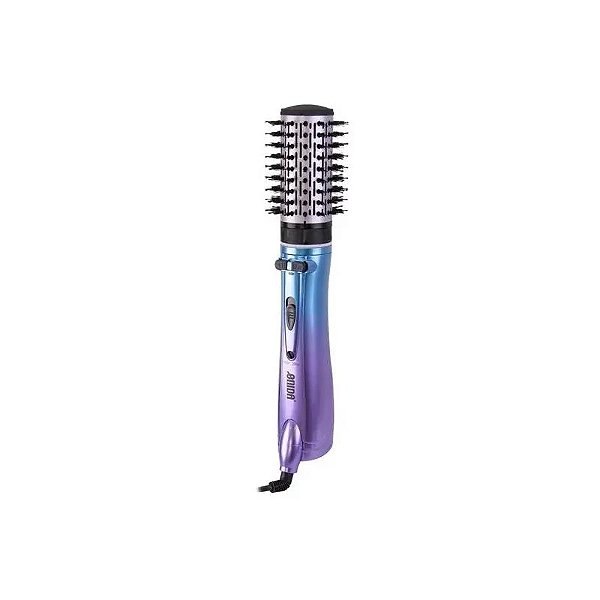 Escova Alisadora 2 em 1 Onida ON-1039 - 1300W Bivolt Azul e Lilás com Design Inovador