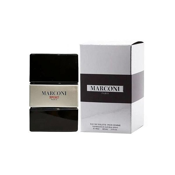 Perfume Masculino Marconi Sport EDP 90ML - Frescor e Energia para o Dia a Dia