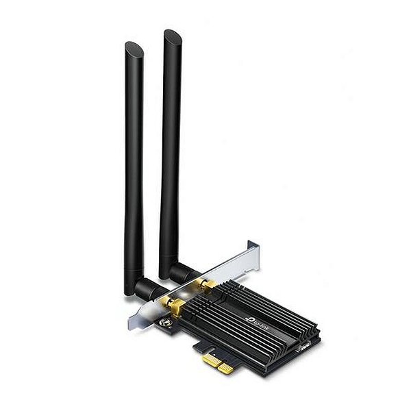 Adaptador Wireless TP-Link Archer TX50E PCI-E 2402Mbps - Preto