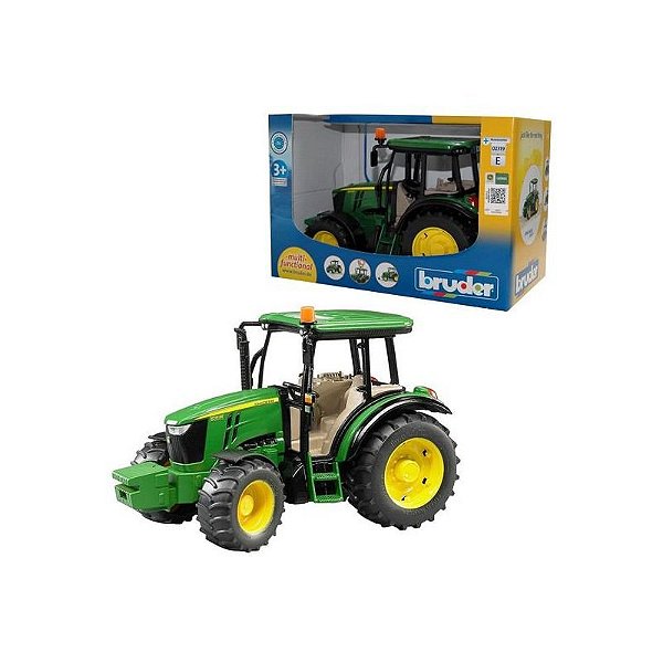 Trator Bruder John Deere 5115M - Escala 1:16 - Brinquedo para Crianças