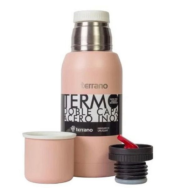Garrafa Térmica Terrano AC402020028 750ML - Rosa Elegante