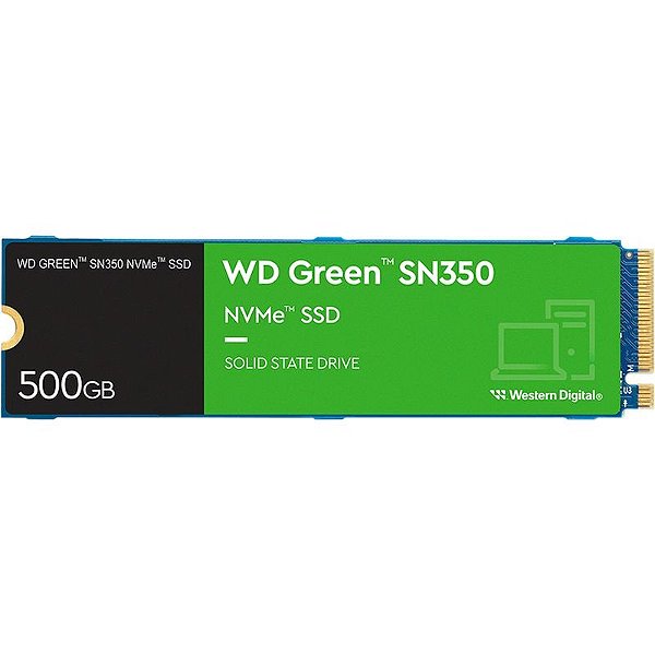 Hd Ssd M.2 Western Digital Wd Verde Sn350 Nvme 500 Gb Wds500G2G0C