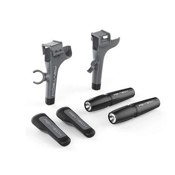 Extensões De Trem De Pouso Dji Part Pgytech Mavic 2 Com Farol Led