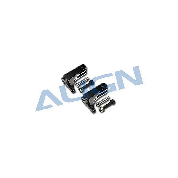 Suporte de Rotor Principal Preto para Helicóptero Modelismo TR450 Pro.