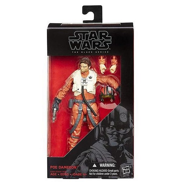 Boneco Hasbro Star Wars Poe Dameron 15Cm Figura De Brinquedo