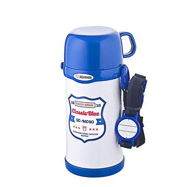 Garrafa Térmica Zojirushi Sc-Mc60Wa Inox 600Ml - Branco