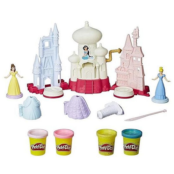 Reino Encantado Das Princesas Disney Play-Doh - Castelo Mágico E1937