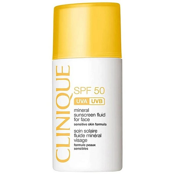 Protetor Solar Mineral Clinique com Fator de Proteção 50 - 30mL