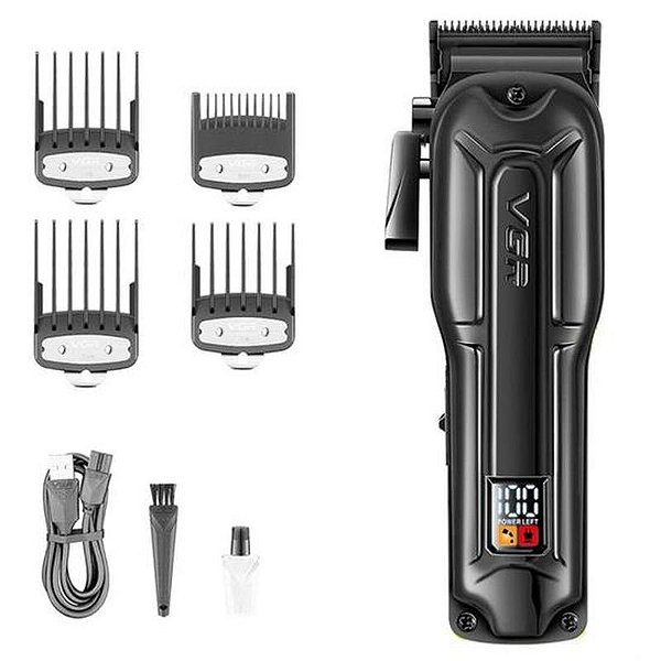 Barbeador Profissional VGR V-138 com LED – Preciso e Eficiente