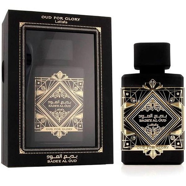 Perfume Eau de Parfum Unissex Lattafa Badee Al Oud 100ML - Para Glória