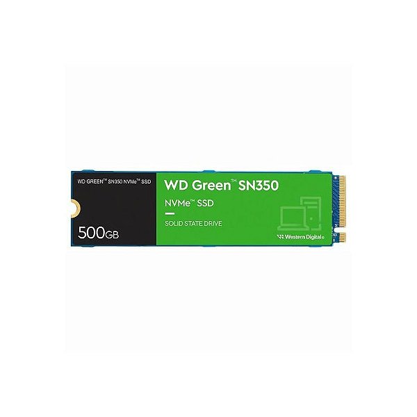SSD NVMe Western Digital M.2 500GB SN350 Green - WDS500G2G0C