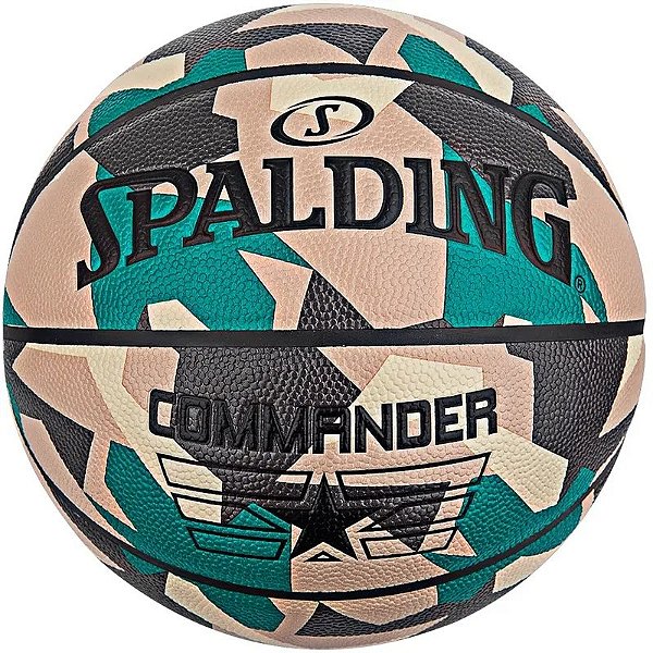 Bola de Basquete Profissional Spalding Commander 84-589Z - Tamanho 7