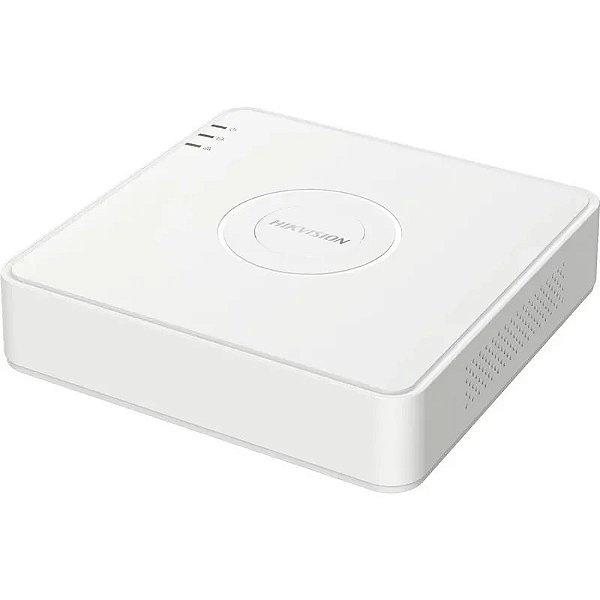 Gravador DVR Hikvision Turbo HD DS-7104HGHI-M1 para Câmeras de Segurança - 4 Canais 1080p